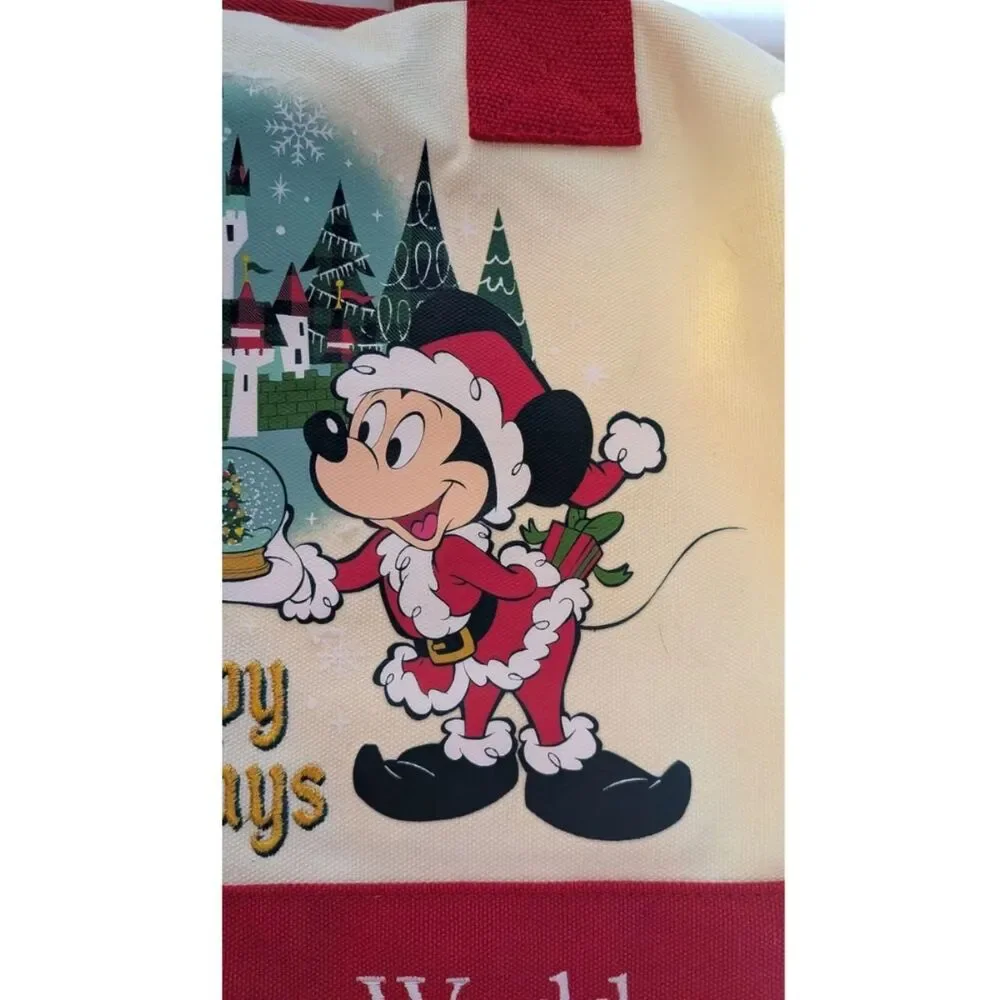 Disney Women's Red and Cream Bag